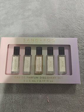 Sand And Fog Parfum Oil Sweet Discovery Set 5 x 5ml  New Sealed